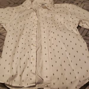 Medium old navy cactus print